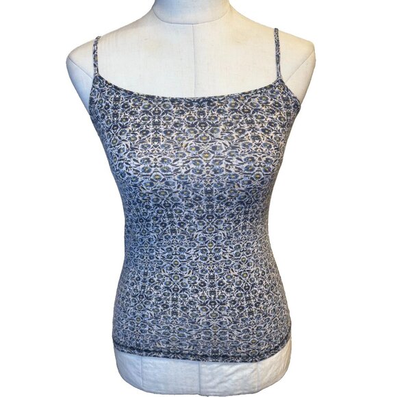 Aeropostale Tops - Aeropostale Favorite Camisole Tank Size Small Dainty Blue Flowers Y2K Style